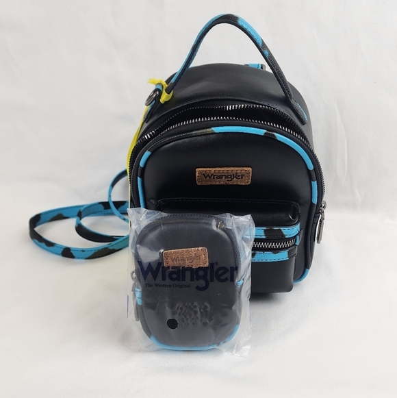 Wrangler Black and Blue Mini Backpack main image 8